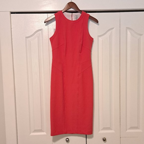 Tristan Coral Sheath Dress - Picture 1 of 3